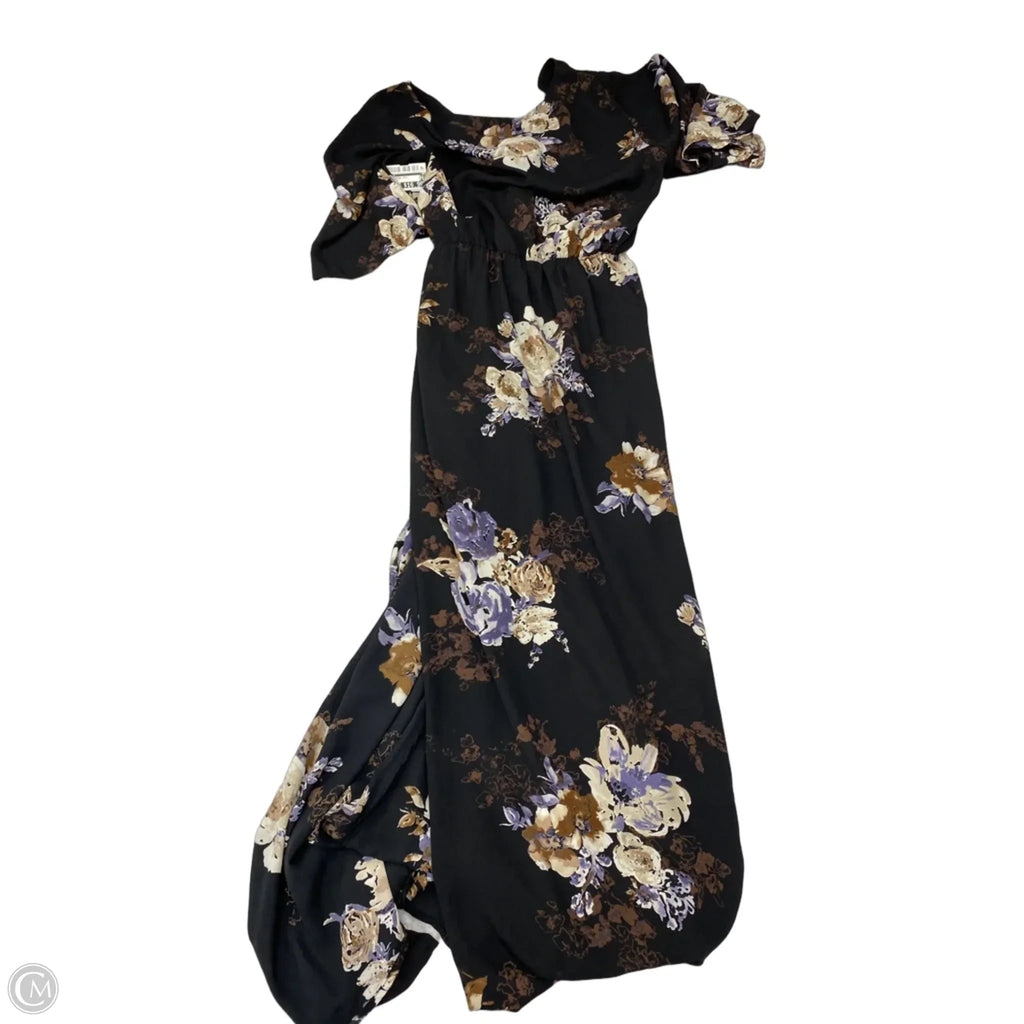 Dress Casual Maxi By Everly In Floral Print, Size: S