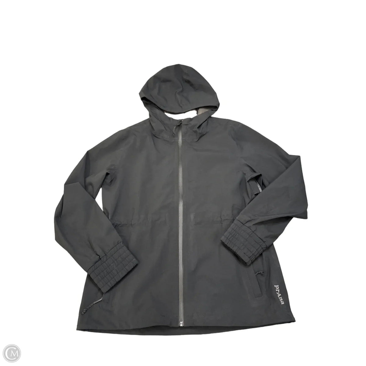 Jacket Windbreaker By Prana In Black, Size: M