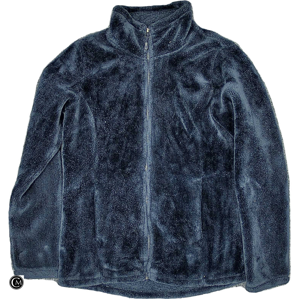 Coat Faux Fur & Sherpa By 32 Degrees In Blue, Size: S