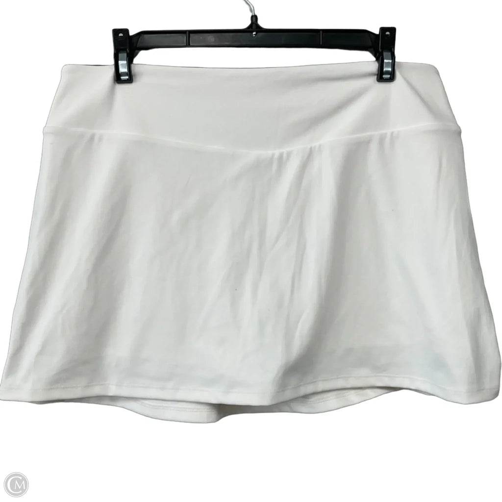 Athletic Skort By Daily Practice By Anthropologie In White, Size: L