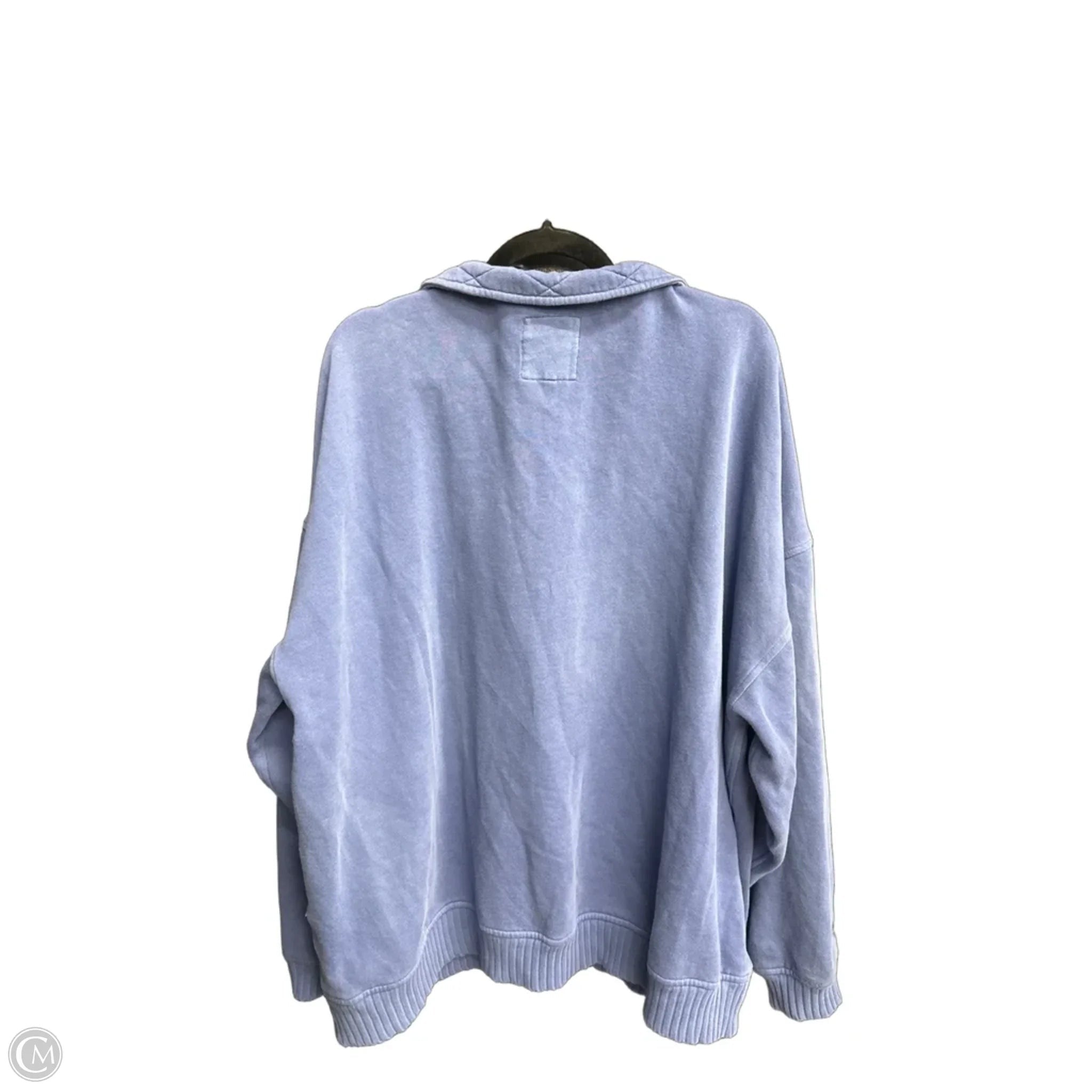 Sweatshirt Collar By Aerie In Blue, Size: Xl