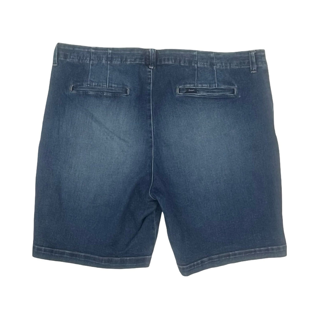 Shorts By Lee In Blue Denim, Size:20