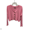 Cardigan By Abercrombie And Fitch In Pink, Size: S