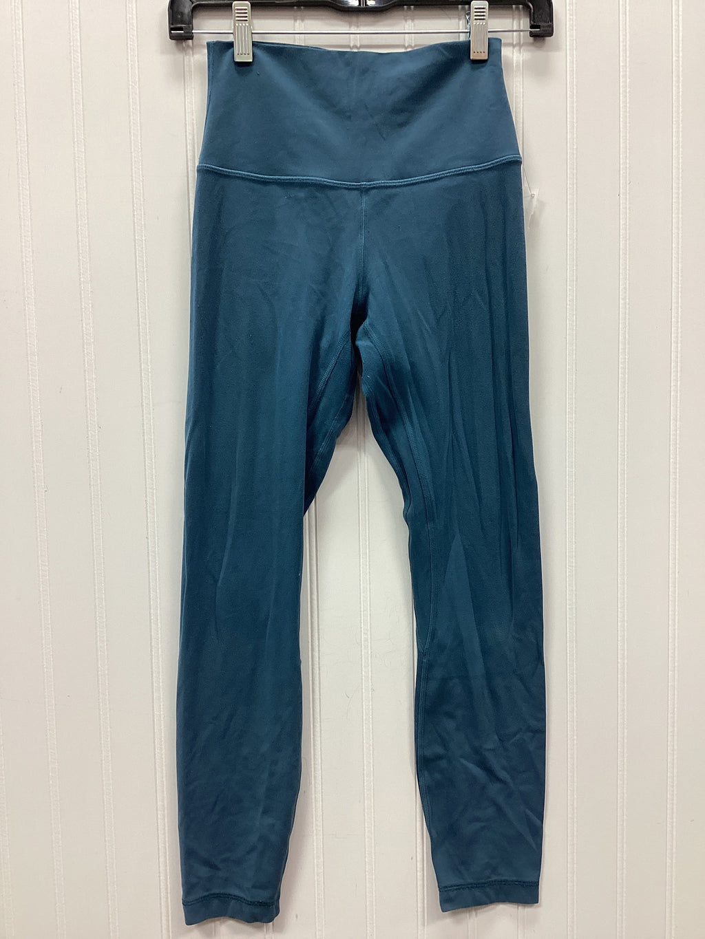 Athletic Leggings By Lululemon In Blue, Size:4