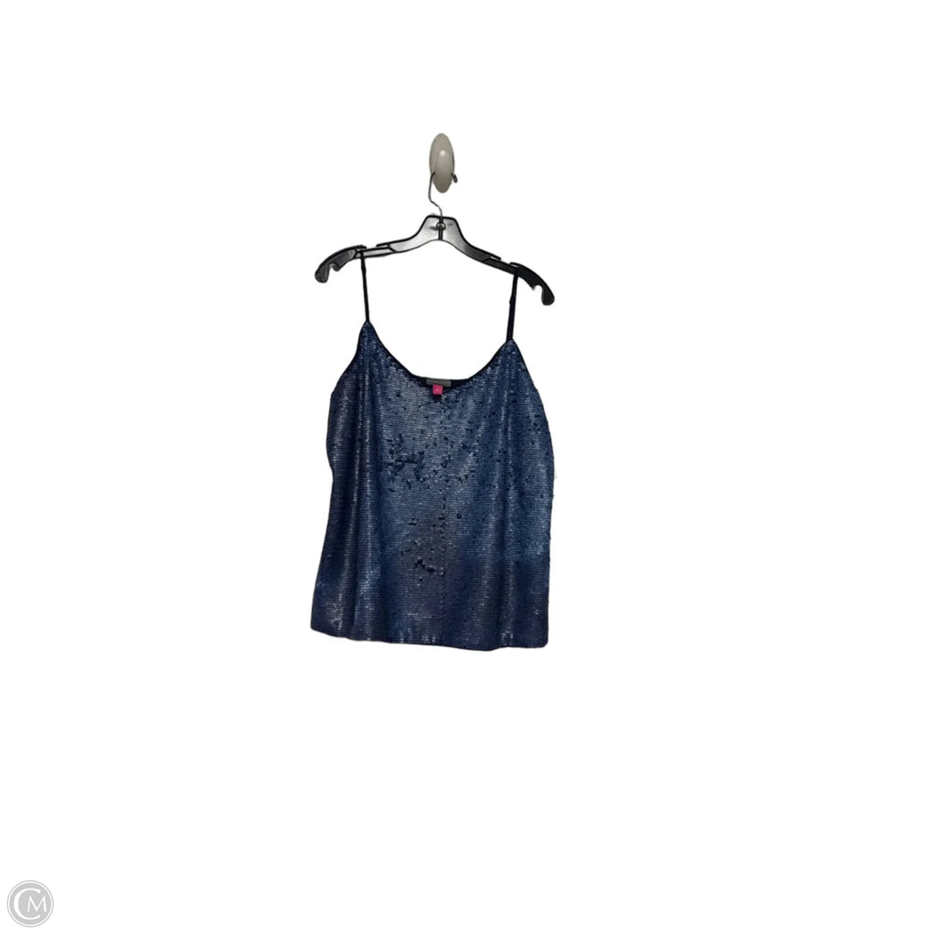 Top Sleeveless By Vince Camuto In Blue, Size: Large