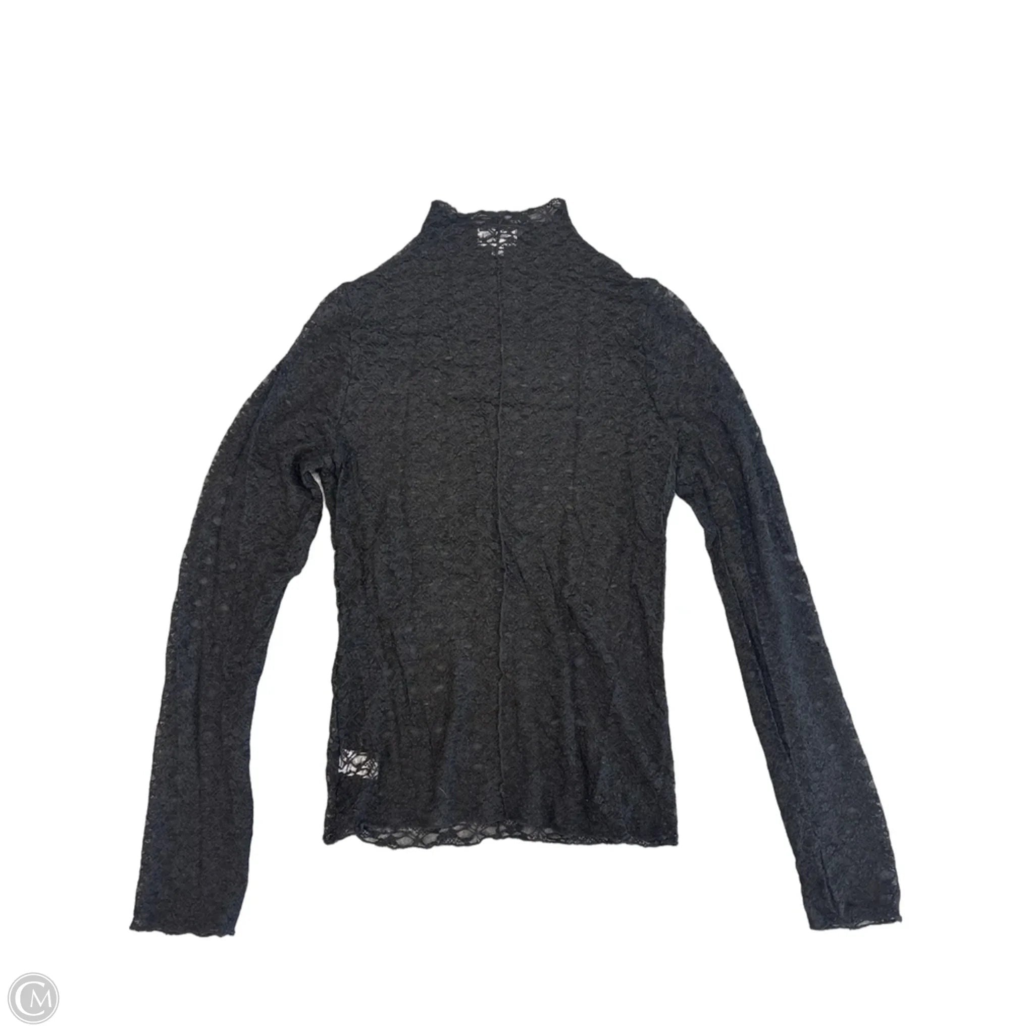 Top Long Sleeve By Anniewear In Black, Size: M