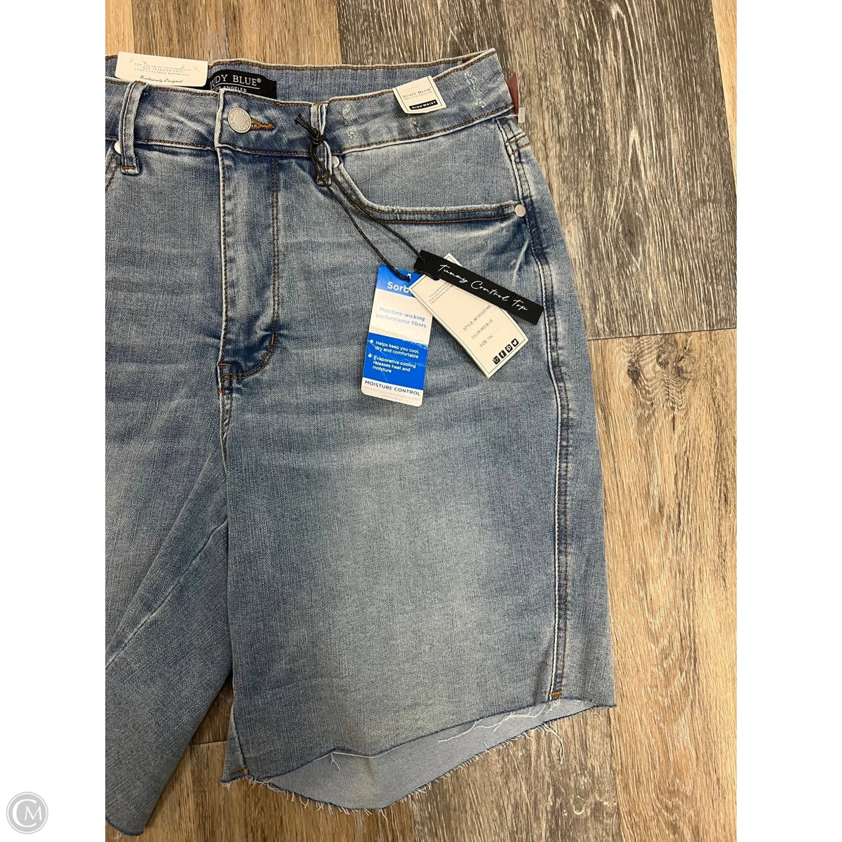 Shorts By Judy Blue In Blue Denim, Size: 1x
