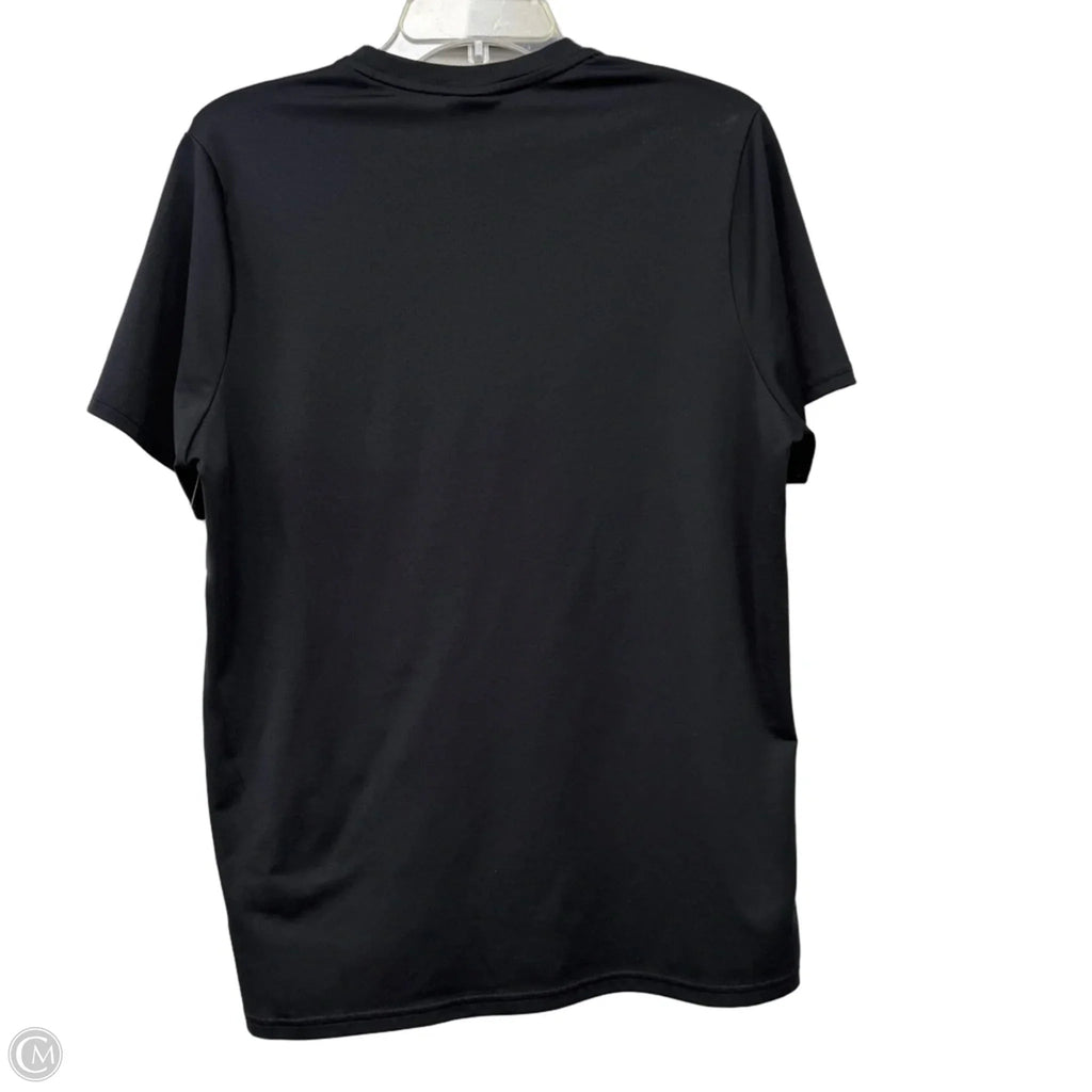Athletic Top Short Sleeve By Gym Shark In Black, Size: M