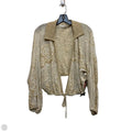 Top Long Sleeve By Anthropologie In Cream, Size: 1x