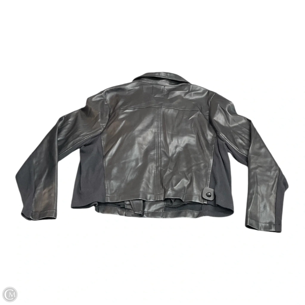 Jacket Moto By Juicy Couture In Black, Size: 1x