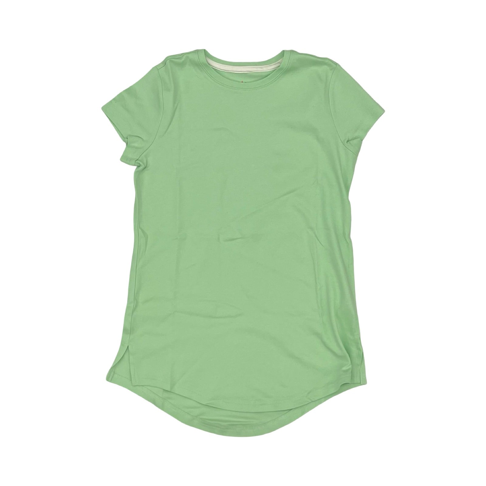 Top Ss Basic By Isaac Mizrahi Live Qvc In Green, Size:Xs