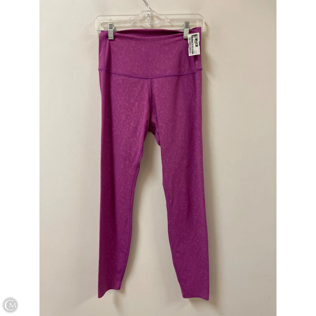 Athletic Leggings By Clothes Mentor In Purple, Size: L