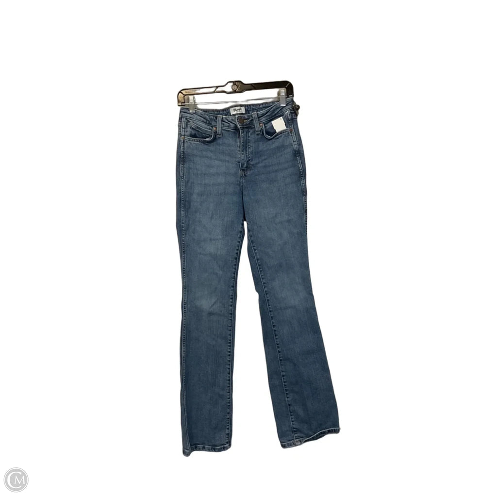 Jeans Boot Cut By Wrangler In Blue Denim, Size: 4