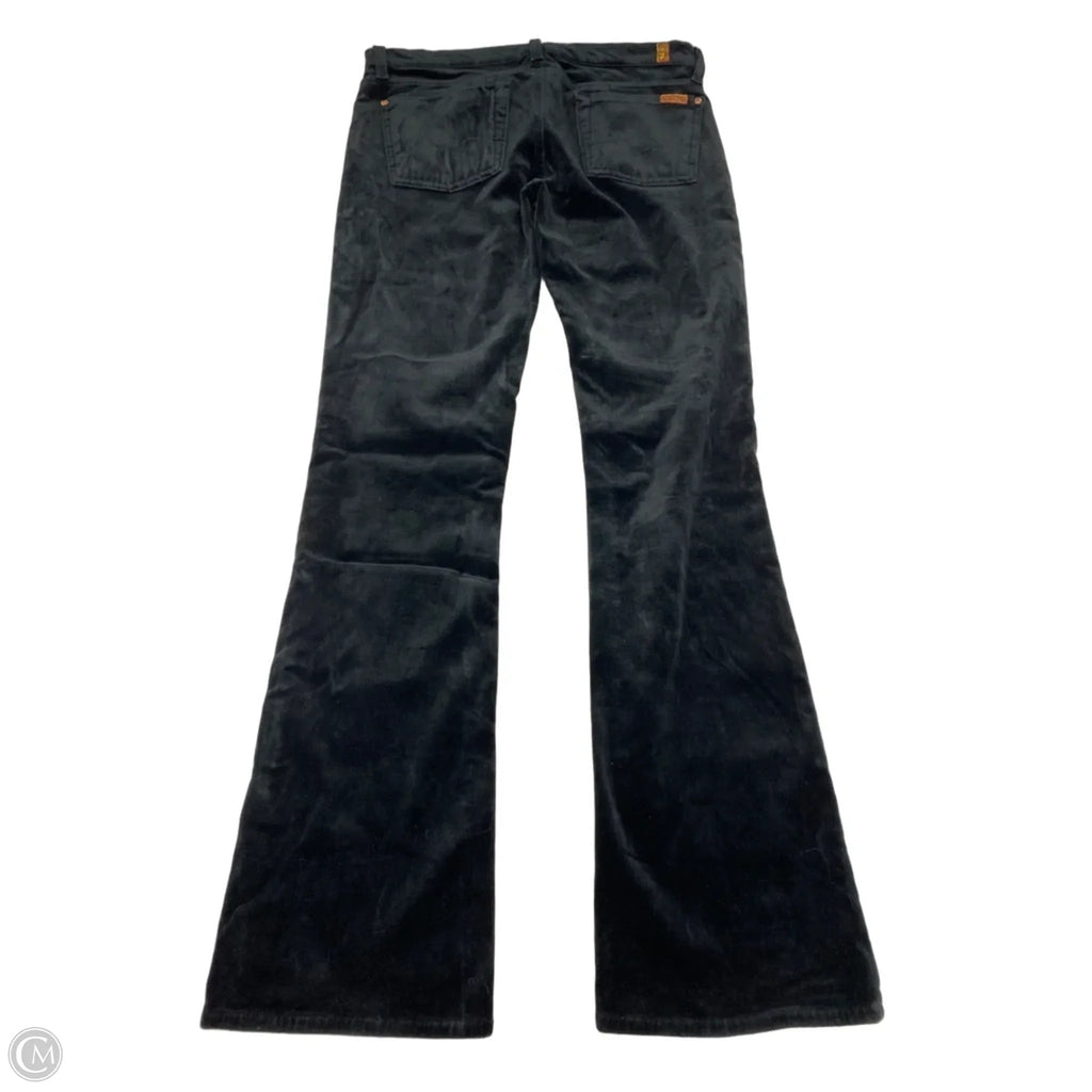 Pants Corduroy By 7 For All Mankind In Black, Size: 8