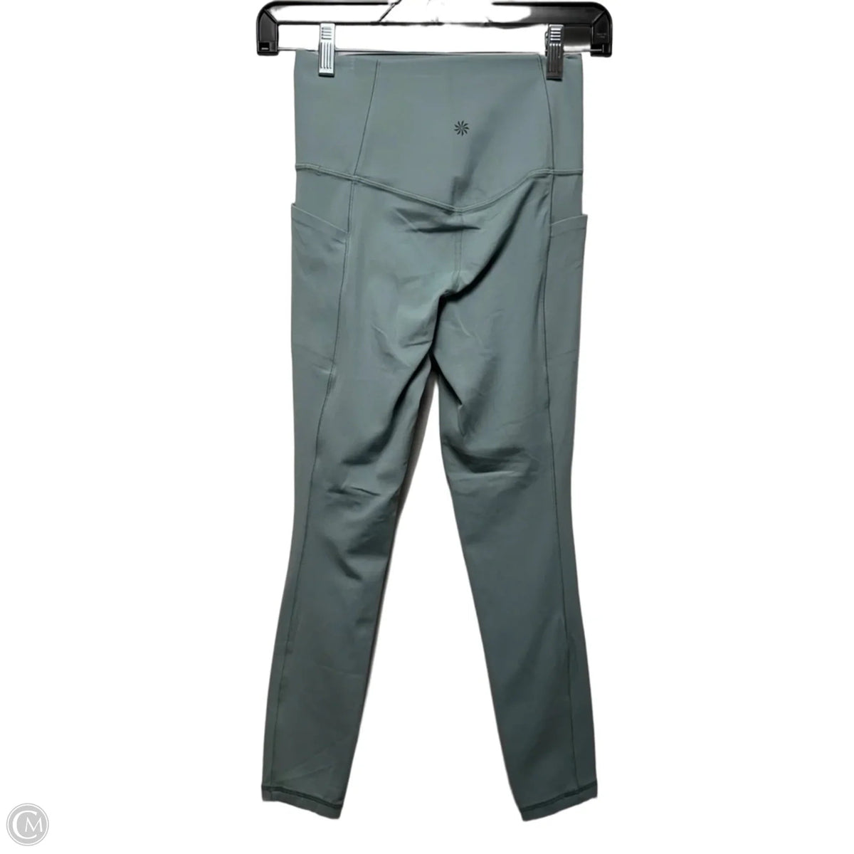 Athletic Leggings By Athleta In Teal, Size: Xs