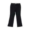 Jeans Flared By Nine West In Black Denim, Size:14