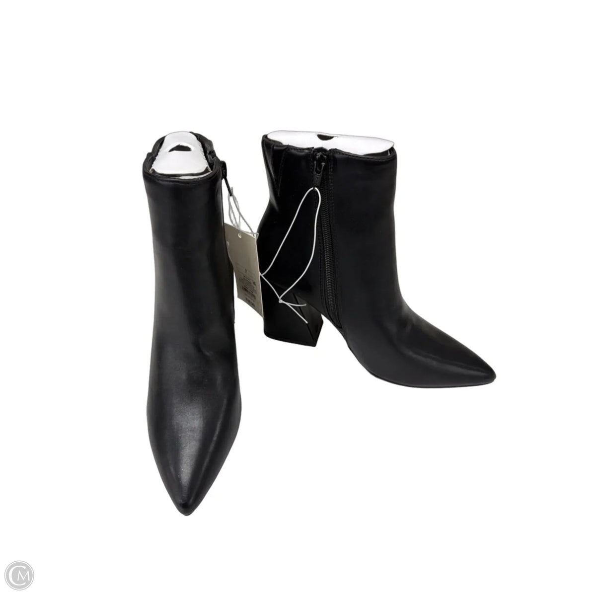Boots Ankle Heels By A New Day In Black, Size: 7