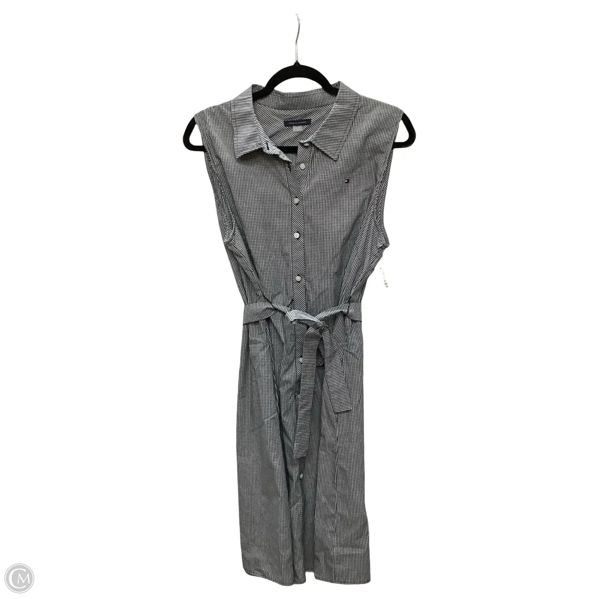 Dress Casual Short By Tommy Hilfiger In Checkered Pattern, Size: Xl