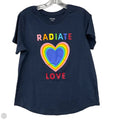 Top Short Sleeve Basic By Old Navy In Navy, Size: L