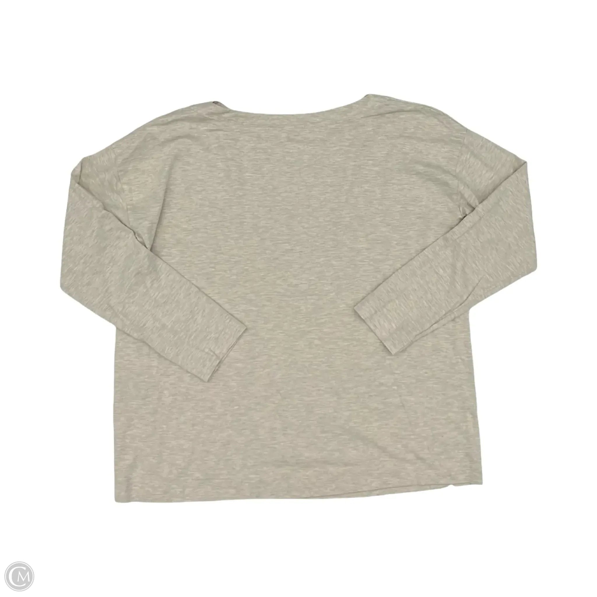 Top Long Sleeve By J. Jill In Tan, Size: M