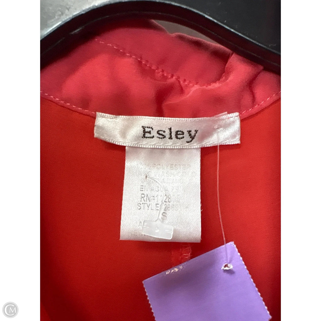 Top Sleeveless By Esley In Red, Size: S