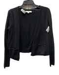 Sweater Cardigan By Loft In Black, Size: S
