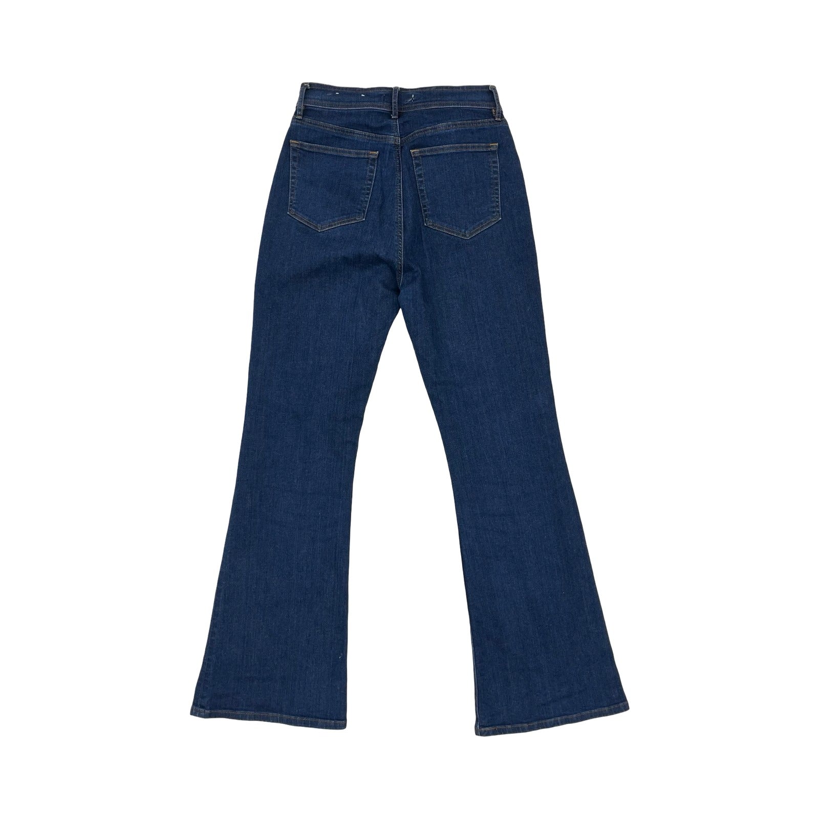 Jeans Flared By Loft In Blue Denim, Size:6