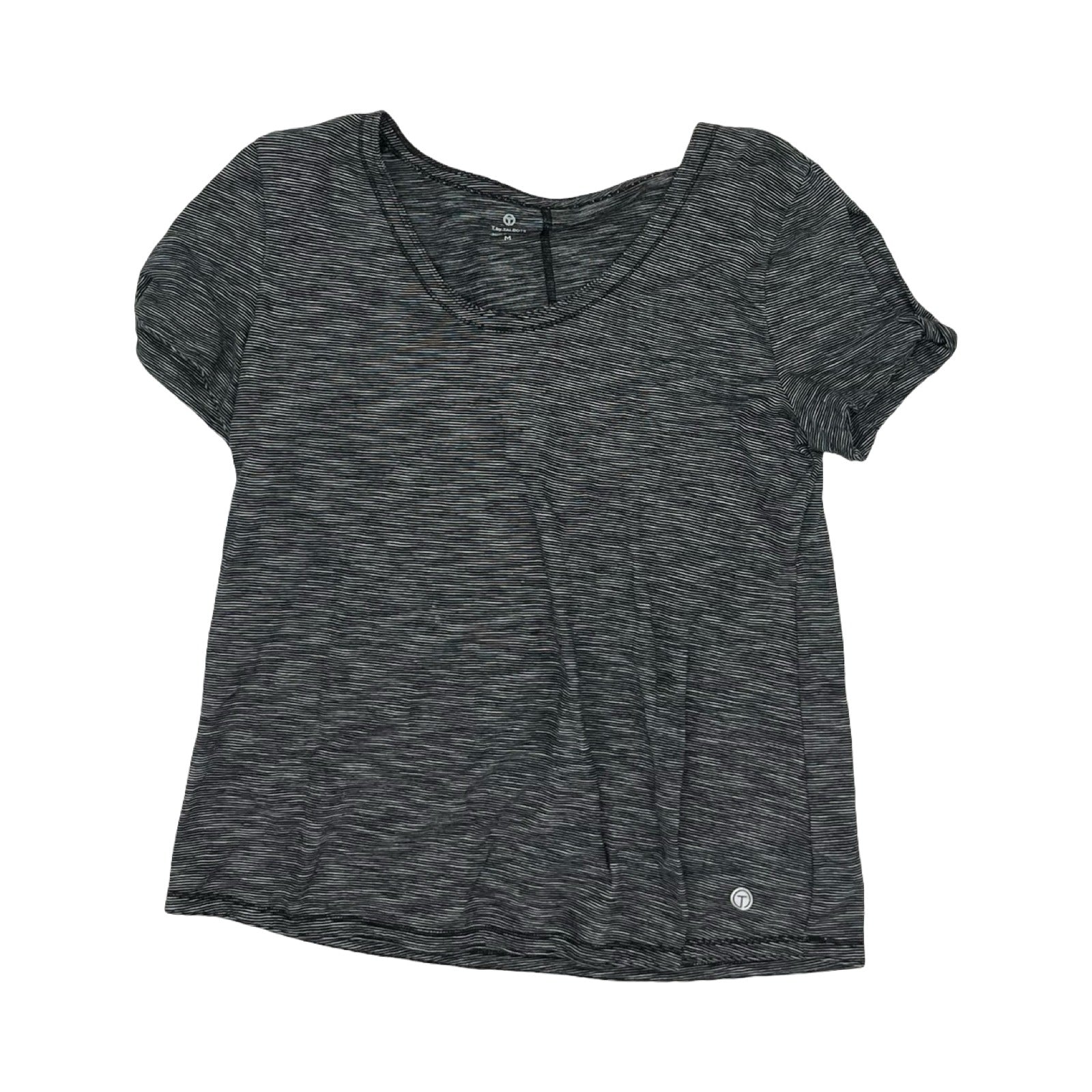 Athletic Top Ss By Talbots In Grey, Size:M