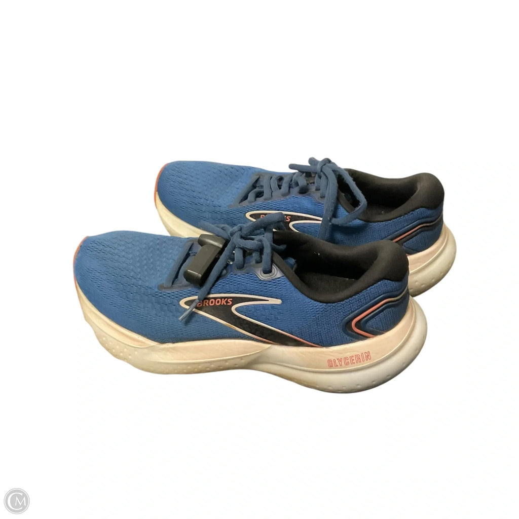 Shoes Athletic By Brooks In Blue, Size: 7.5