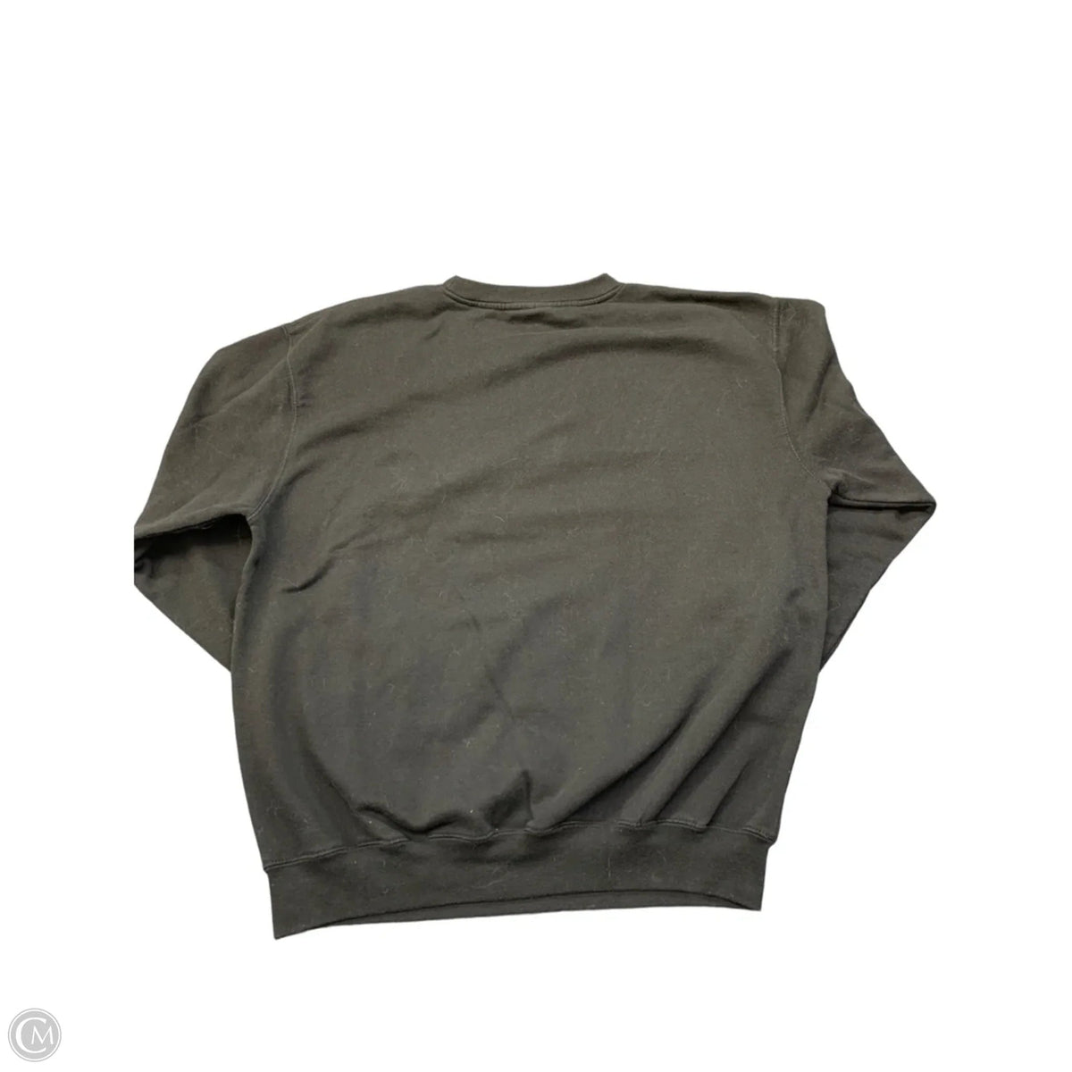 Sweatshirt Crewneck By Clothes Mentor In Black, Size: L