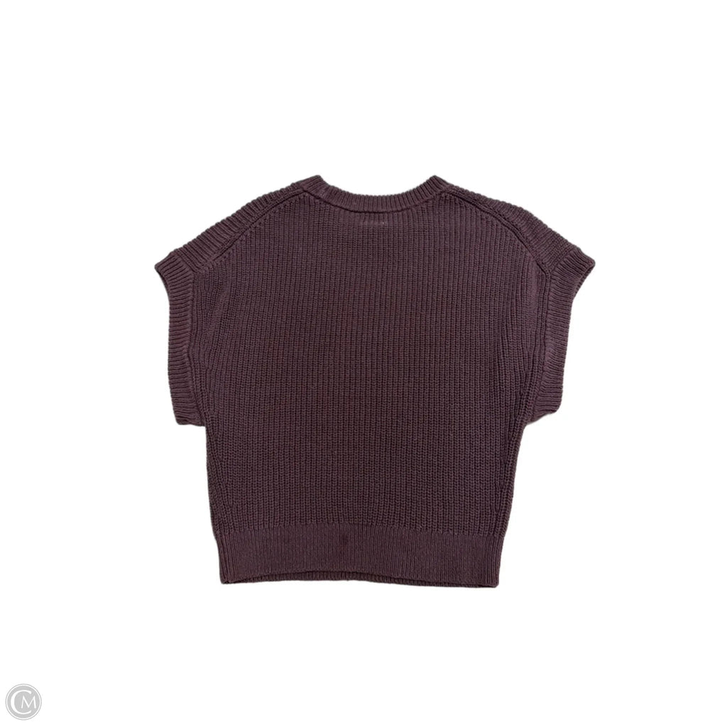 New! Sweater Short Sleeve By A New Day In Brown, Size: M