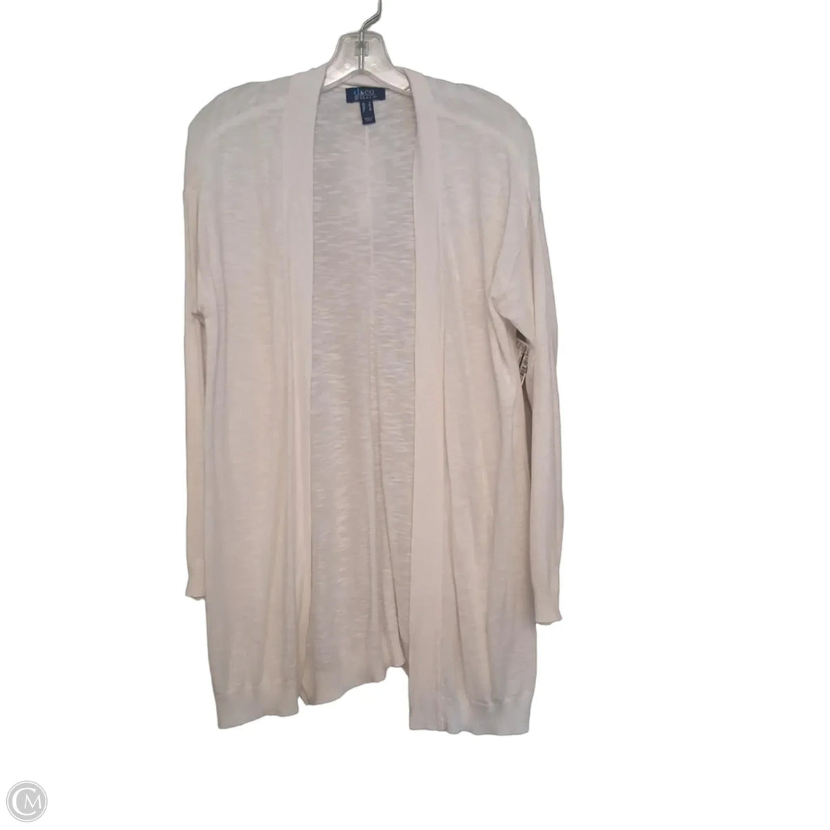 Sweater Cardigan By D&co. In White, Size: S