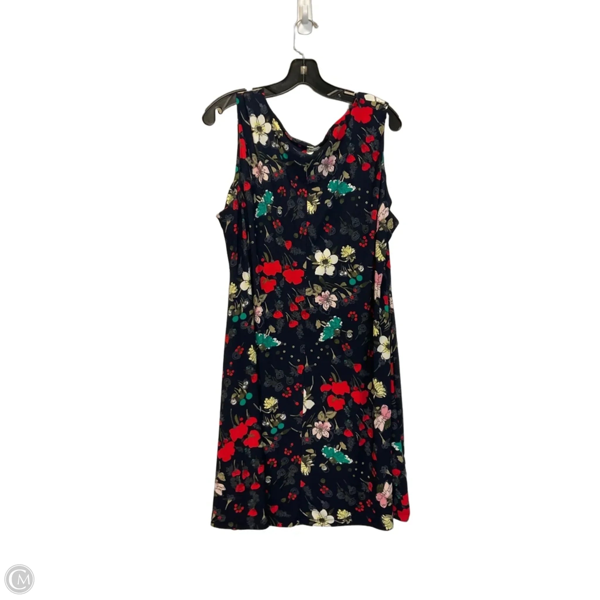 Dress Casual Short By Tommy Hilfiger In Floral Print, Size: 16