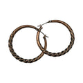 Earrings Hoop By Clothes Mentor In Bronze