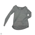Top Long Sleeve Basic By American Eagle In Grey, Size: Xs
