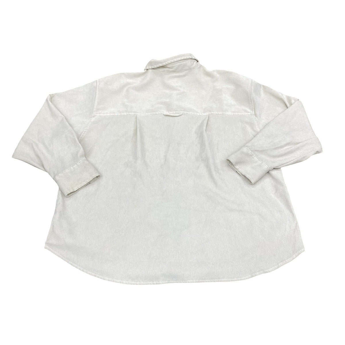 Jacket Shirt By A New Day In Ivory, Size:Xl