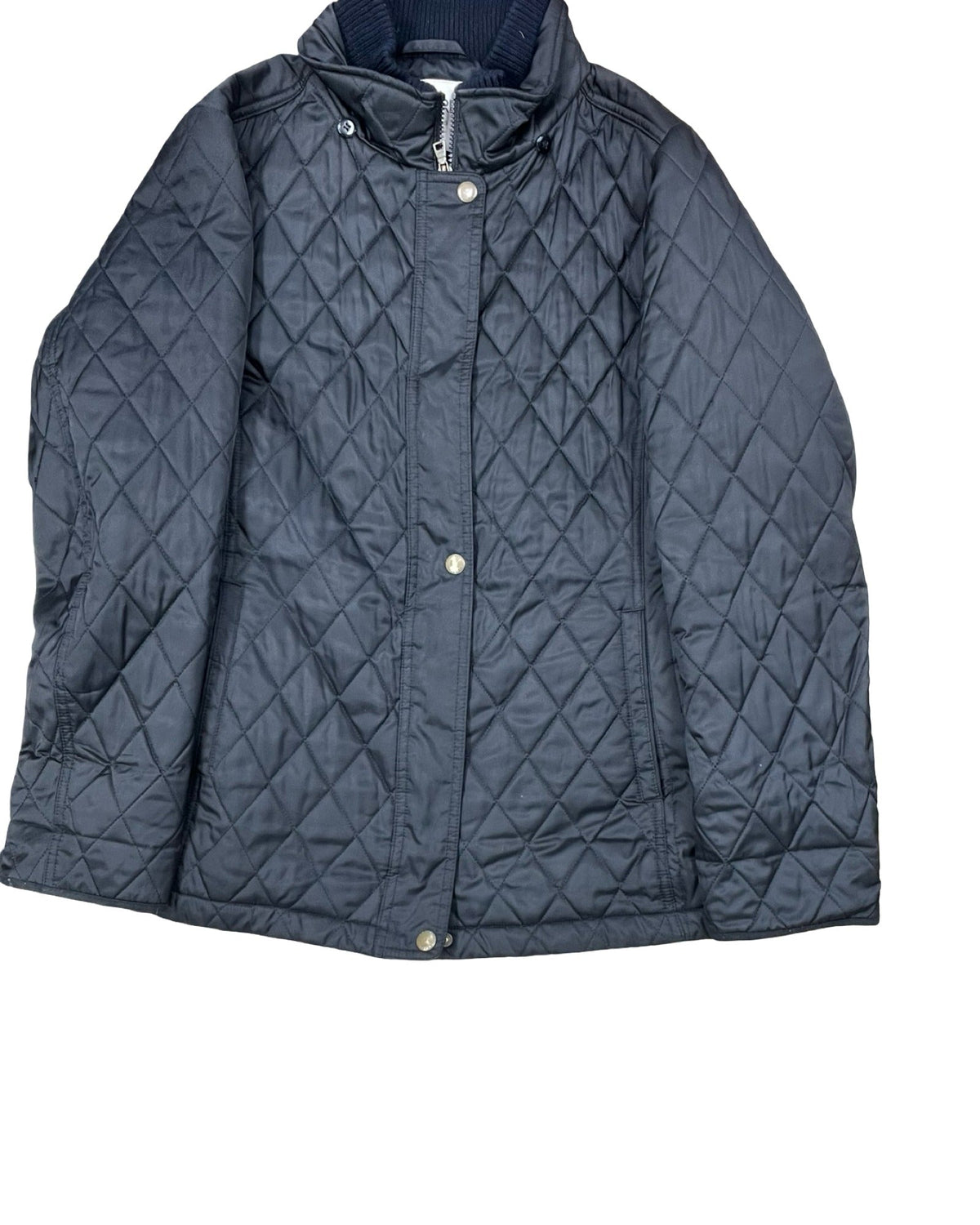 Coat Puffer & Quilted By Esprit In Black, Size:Xl