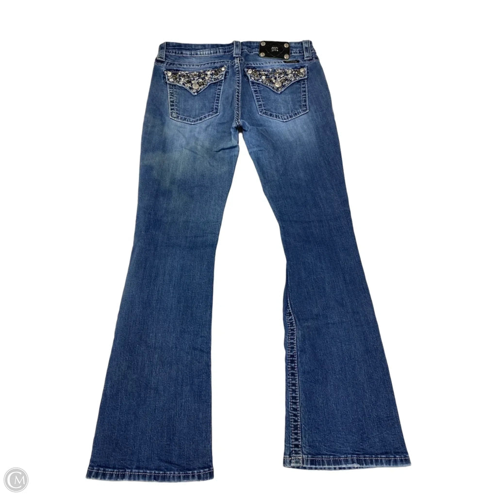 Jeans Boot Cut By Miss Me In Blue, Size: 14