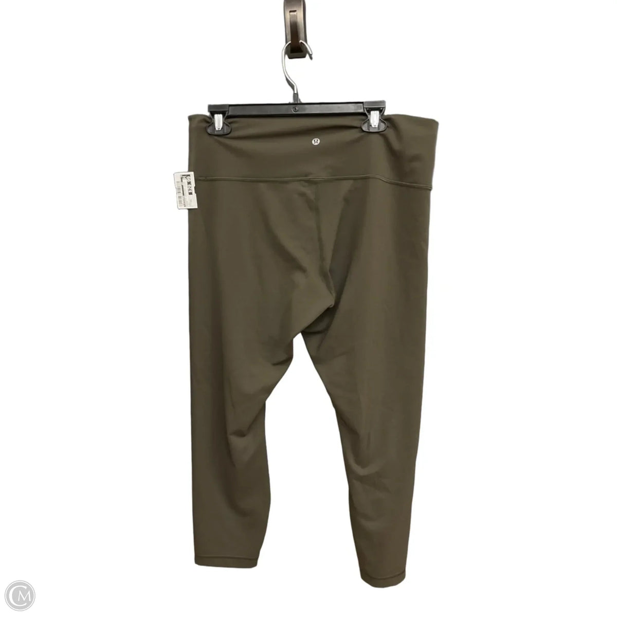 Athletic Leggings By Lululemon In Green, Size: Xxl