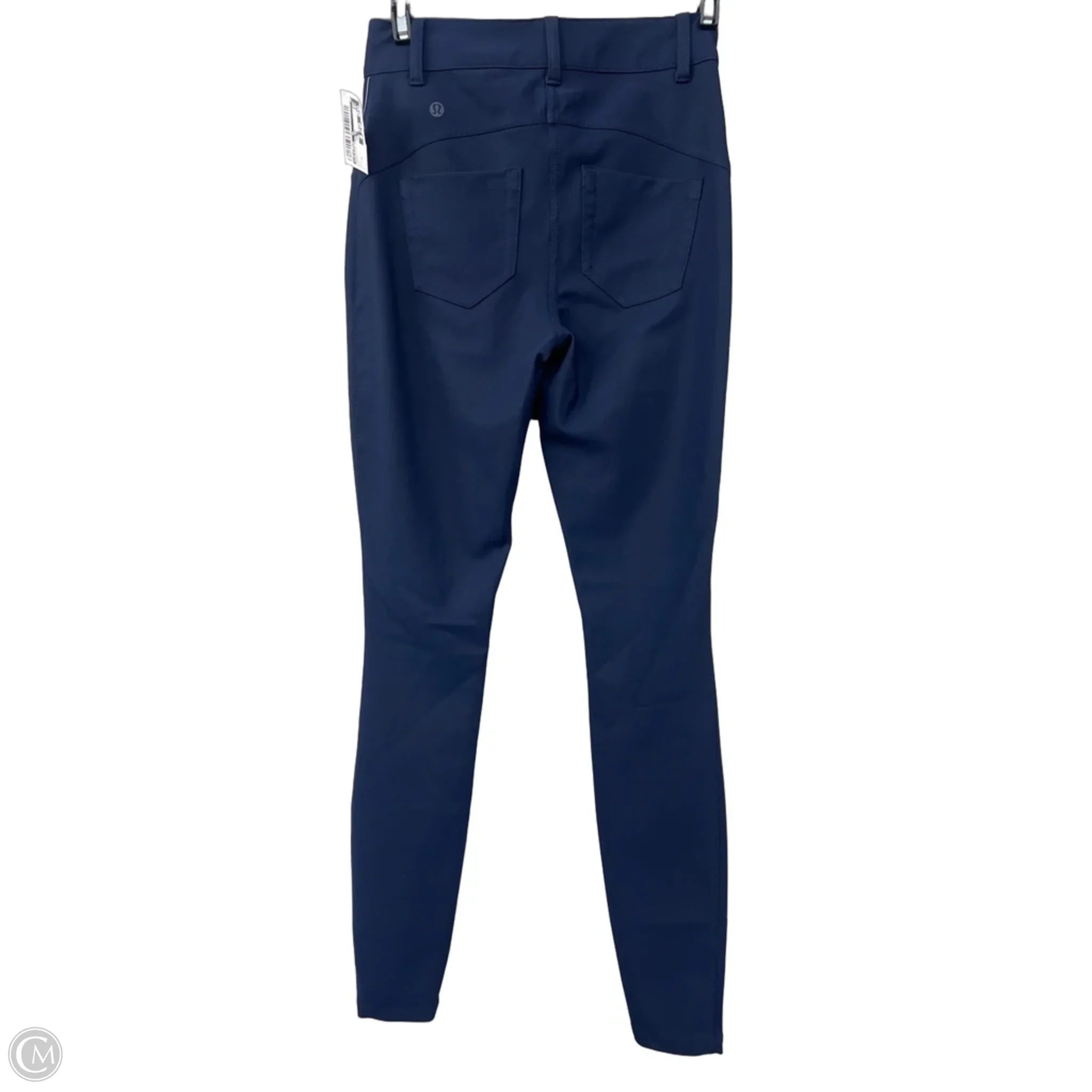 Athletic Pants By Lululemon In Navy, Size: 0