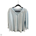 Top Long Sleeve By Clothes Mentor In Blue, Size: Xxl