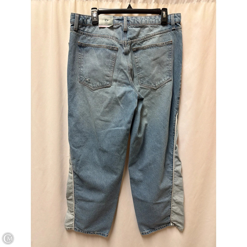 Jeans Straight By Wild Fable In Blue Denim, Size: 10
