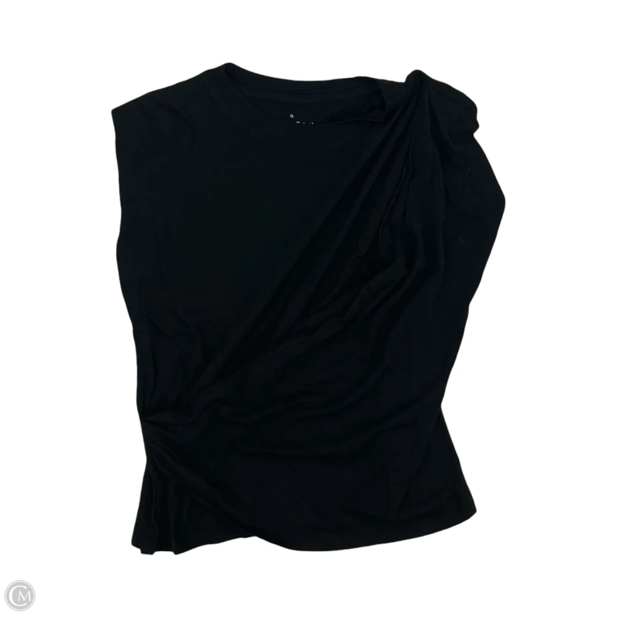 Top Short Sleeve By A New Day In Black, Size: Xs