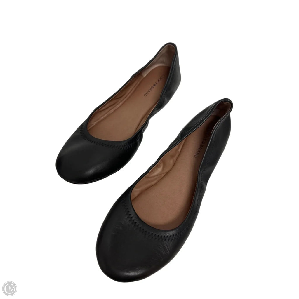 Shoes Flats By Lucky Brand In Black, Size: 8