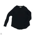 Top Long Sleeve Basic By Zenana In Black, Size: S