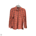 Blouse Long Sleeve By Madewell In Orange, Size: M