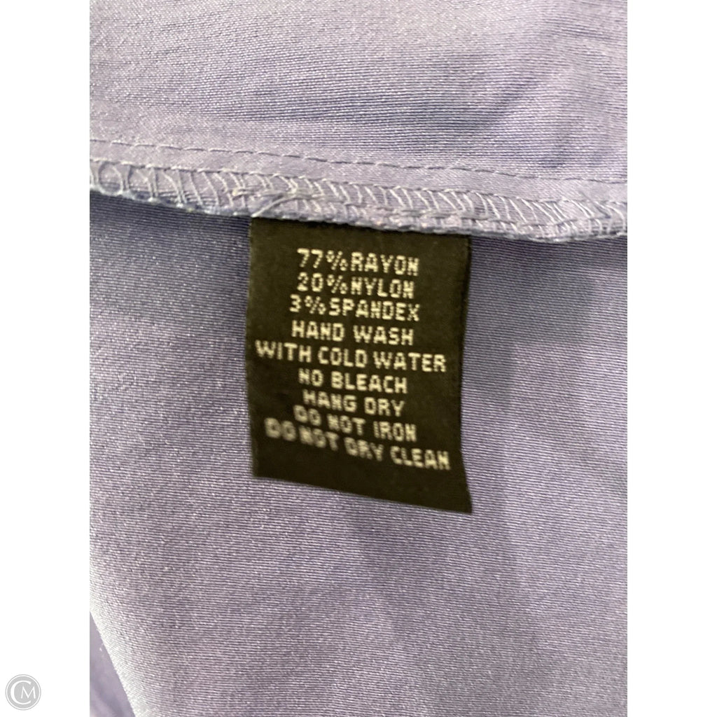 Blazer By Clothes Mentor In Purple, Size: Xl