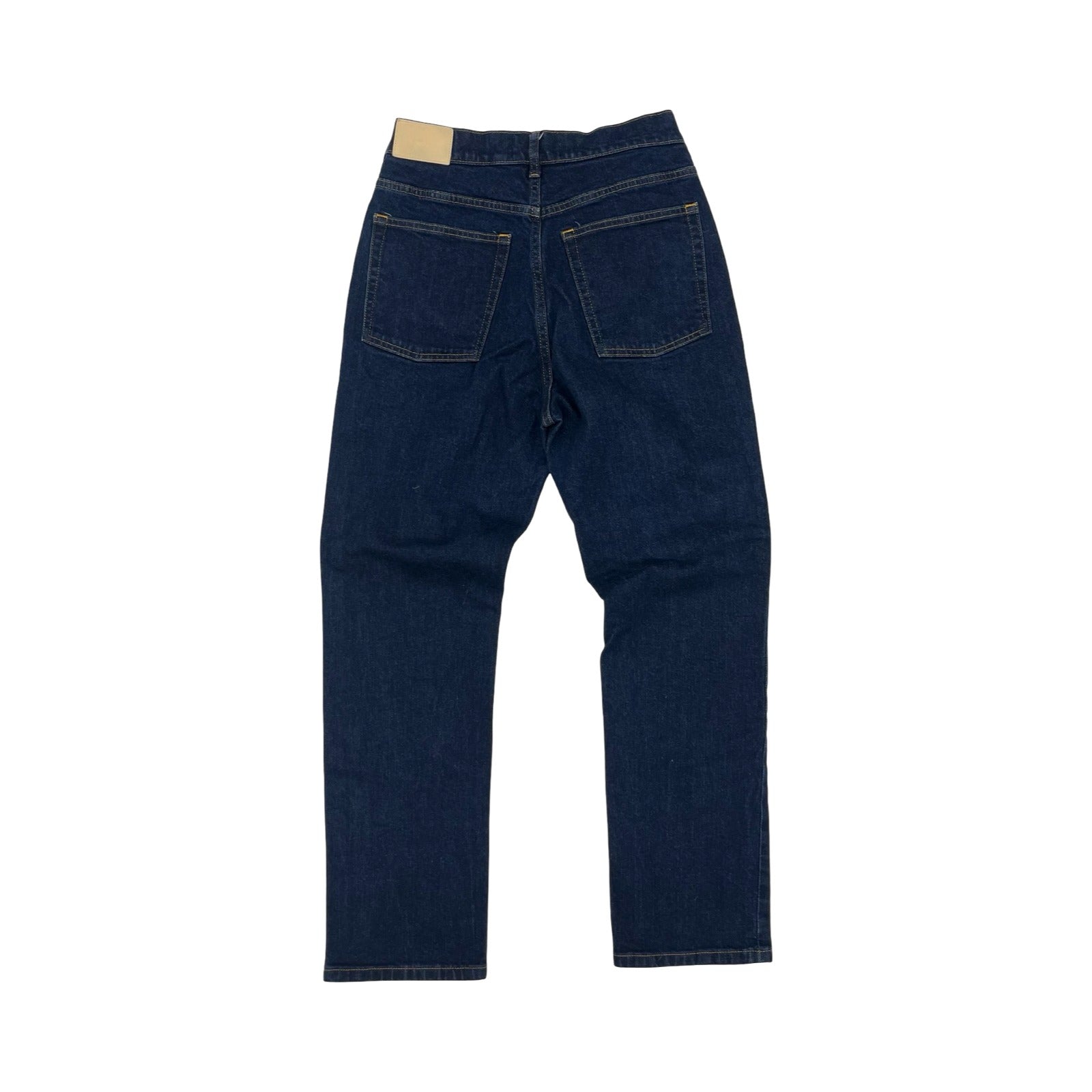Jeans Straight By Evereve In Blue Denim, Size:8P