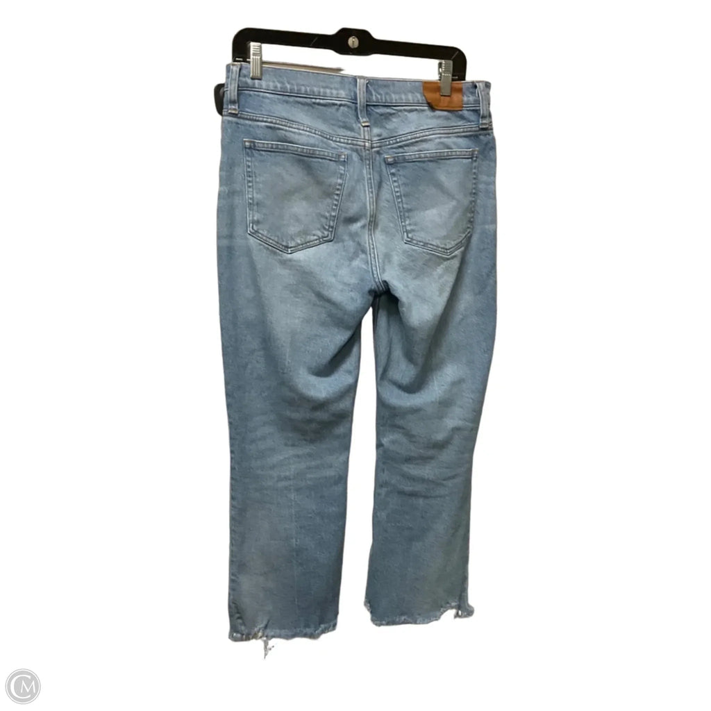 Jeans Straight By J. Crew In Blue Denim, Size: 6