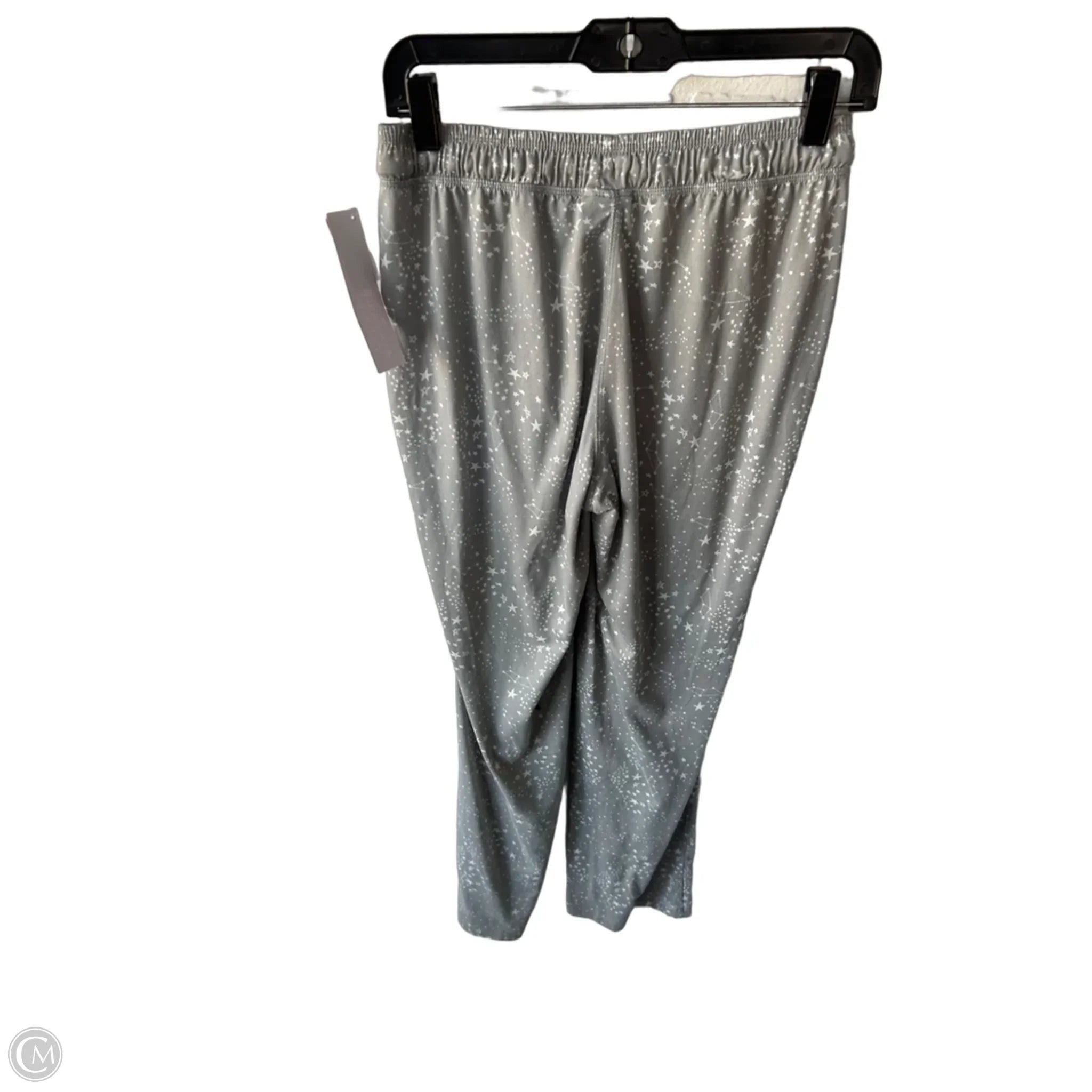 Pajama Pants By Eddie Bauer In Grey & White, Size: S